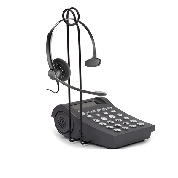 Słuchawka nagłowna z zestawem klawiaturowym - call center
