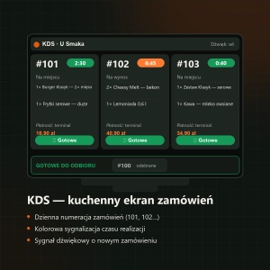 BHGastro Kiosk - oprogramowanie kiosku samoobsługowego