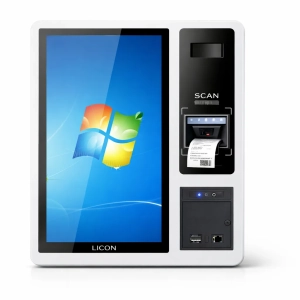 Kiosk samoobsługowy SUNG 1117 – 21,5″ naladowy z drukarką i skanerem