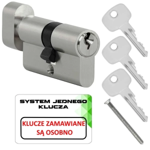 Wkładki do drzwi – System Jednego Klucza Rozmiar 55/55G