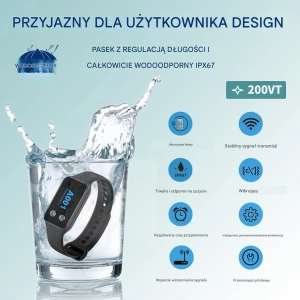 Zegarek Wodoodporny przywołujący - dotykowy CS200VT