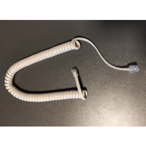Kabel skrętny telefonu CTS-202 CTS-203 - szary