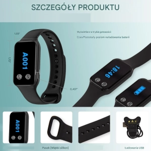 Zegarek Wodoodporny przywołujący - dotykowy CS200VT