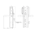 Zamek Hotelowy E3064P Black